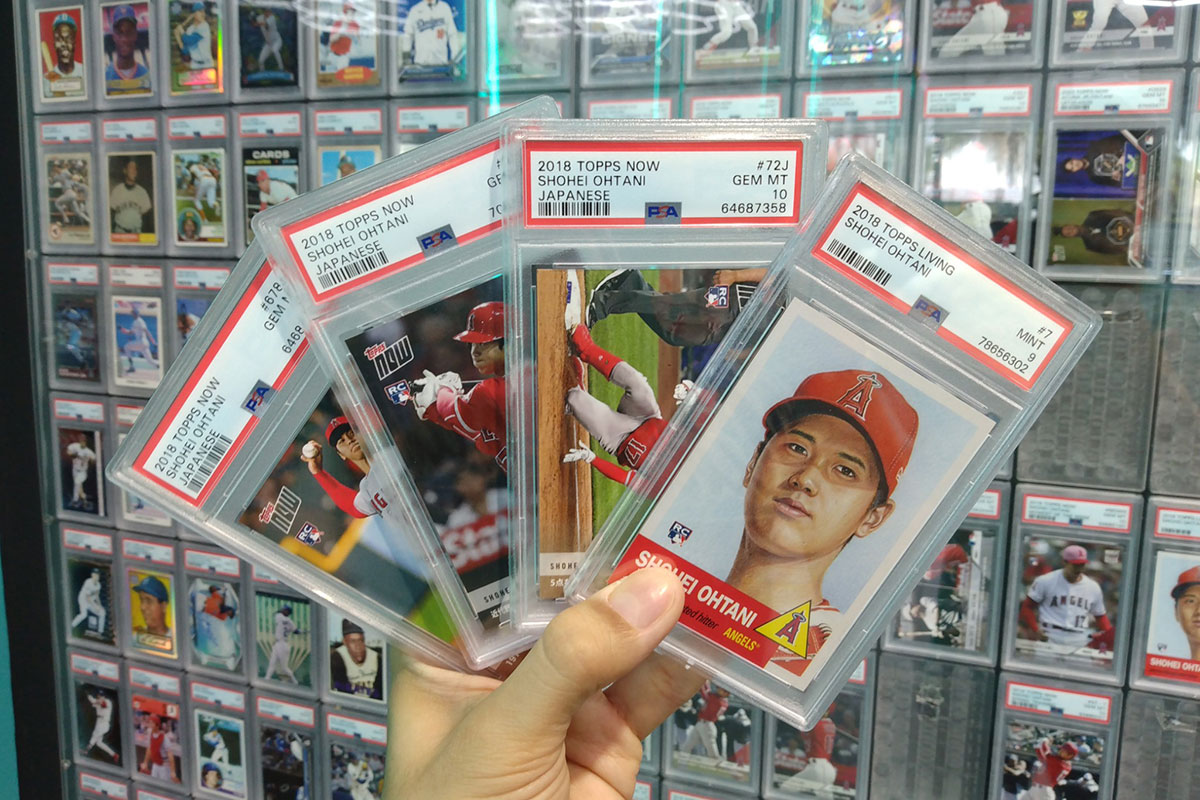Ohtani rookie cards