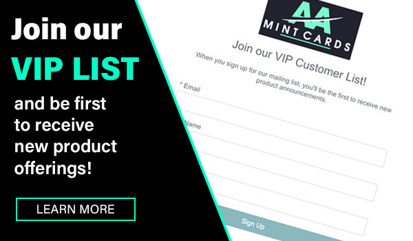 Sample VIP email blast showing new release products